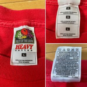 SKULL SKATES FRUIT OF THE LOOM HEAVY フルーツオブザルーム Tシャツ 半袖 MADE IN CANADA メンズ Lサイズの画像6