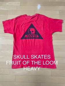 SKULL SKATES FRUIT OF THE LOOM HEAVY フルーツオブザルーム Tシャツ 半袖 MADE IN CANADA メンズ Lサイズ