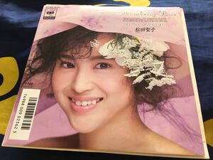 松田聖子★中古7'シングル国内盤「Strawberry Time」 