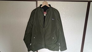 Supreme　patagoniaロゴ　ナイロンフルジップジャケット　シュプリーム　パタロゴ　sizeＬ