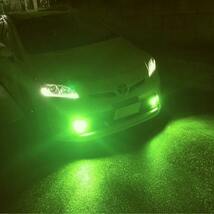 車検対応 爆光2色切り替え ホワイト レモングリーン LED フォグランプ アトレー ワゴン(MC後) S321G、S331G ルークス ML21Sw_画像3