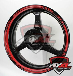 AxxL STD3-F 27 цвет наклейка на обод APRILIA Aprilia RSV4 TUONO 1100 RF SHIVER RS4 125 RS250 RS125 RS50 FACTORYsi балка 