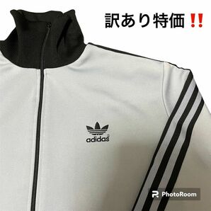 90s adidas トラックジャケット USA製 訳あり特価 古着 