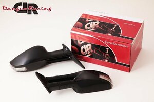  door mirror aero mirror LED black mirror surface manual adjustment right steering wheel car 04-UP Citroen C2