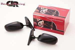  door mirror aero mirror black mirror surface manual adjustment right steering wheel car 04-UP Citroen C2