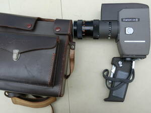 【1円～Canon】キヤノン ZOOM8 ズーム8 8mmカメラ C-8 10-40mm 1.4 レザーケース