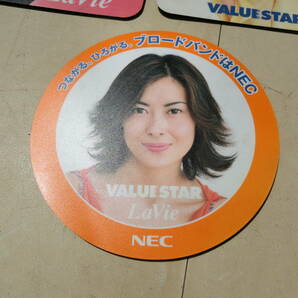 【1円～】中山美穂 マウスパッド 3点セット VALUESTAR Lavie NEC 中古品の画像3