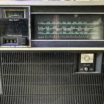 当時物 SHARP シャープ ラジカセ RD-488J ラジオ付テープレコーダー ラジオカセットレコーダー カセットデッキ 昭和レトロ 通電確認済み_画像9