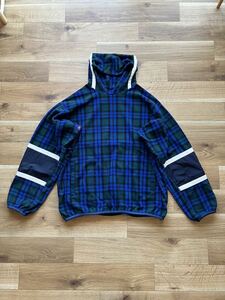 PHINGERIN フィンガリン フリース チェック ブラックウォッチ Mサイズ 19AW COUGH FLEECE PD-192-CS-041