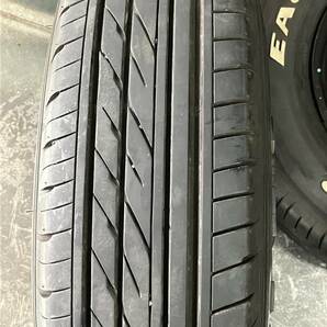 日産 キャラバン 純正 スチールホイール4本セット  E25 E26 139.7X6H 15X6.0J 195/80R-15 グッドイヤーの画像9