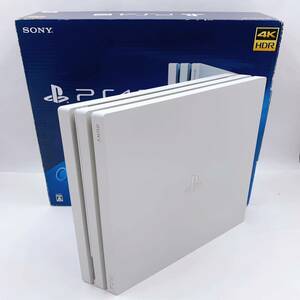 【1円〜中古良品】PS4 Pro CUH-7200B FW11.02 PlayStation4 SONY プレイステーション4 プレステ4 グレイシャーホワイト 
