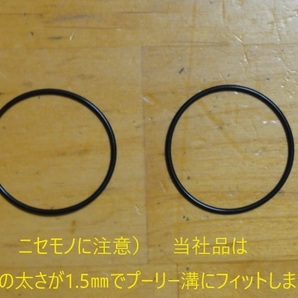 エモテータ コントローラー用 ゴムベルト2個セット 送料ミニレター63円の画像1
