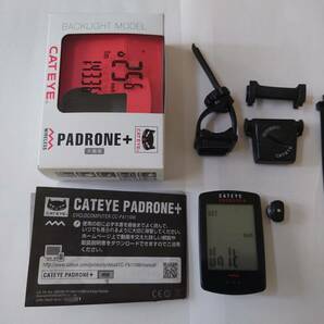 CATEYE PADRONE+ CC-PA110W バックライト付きサイコン 中古品 の画像1