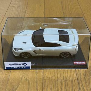 1円～ 未使用 京商 ミニッツ ニッサン GT-R ホワイトパール オートスケールコレクション ASC FINE HAND POLISH MZP411W KYOSHO MINI-Z 