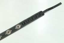 【new】Richter Straps Motrhead Signature Guitar Strap BLACK / OLD SILVER_画像3