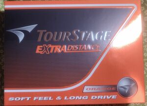 ブリヂストン　ツアーステージ エクストラ ディスタンス オレンジ TOUR STAGE ゴルフボール 　 1ダース　新品