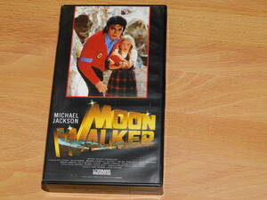 マイケル・ジャクソン　ムーンウォーカー　MICHAEL JACKSON　MOON WALKER　字幕スーパー版　VHS ビデオ