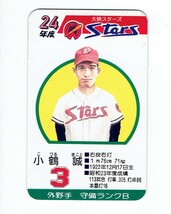 タカラプロ野球カードゲーム風　自作カード１枚(小鶴誠)_画像2