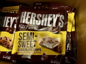 [22 sack ] HERSHEYS is -si- chocolate chip semi sweet 200g 13000 jpy corresponding best-before date 24.09.16 free shipping 