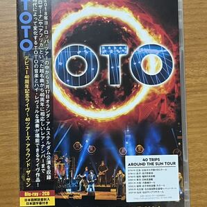 TOTO デビュー40周年記念ライブ~40イヤーズ・アラウンド・ザ・サン Blu-ray +2CD 新品未開封の画像1