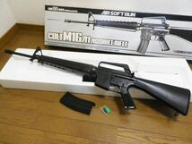 51●b841☆中古品　東京マルイ　エアーソフトガン　コルトM16-A1 アサルトライフル　完成品　6mm BB弾　元箱あり　現状渡し_画像2