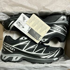 送料無料 即決 国内正規品 26.5 新品 SALOMON XT-6 GORE-TEX Black Ftw Silver L47450600 サロモン GTX ゴアテックス ブラック シルバーの画像1