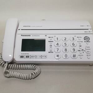 【FAX動作品】パナソニック おたっくす 普通紙タイプ FAX ファックス KX-PW320-Wの画像1