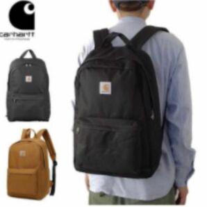 カーハート リュック Carhartt バックパック メンズ レディース 通学 通勤 旅行 男女兼用 シンプル 黒 中古