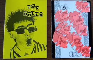 ◆TOY　DOLLS　JAPAN TOUR パンフレット　1989年　1993年◆トイドールズ　パンク