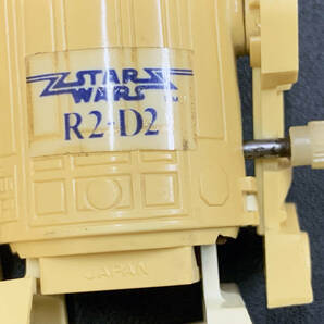 タカラ R2-D2 STAR WARS スターウォーズ トコトコ ゼンマイ フィギュア 全長5cm １９７８年当時モノ 送料無料の画像8
