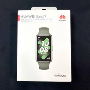 *[ нераспечатанный ]HUAWEI LEA-B19 Band7 смарт-часы well danes зеленый супер тонкий шагомер пульсомер полный вид дисплей 1.47 дюймовый 