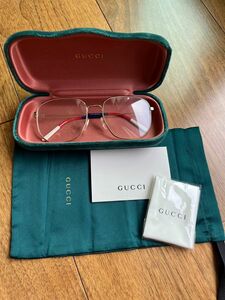 グッチ GG0396 002 GUCCI メガネ 伊達メガネ ゴールド アイウェア サングラス