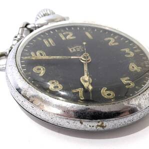 【5016】最終価格！！ アンティーク 精工舎 旧軍用 飛行時計 珍品 手巻き 懐中時計 SEIKOSHAの画像3