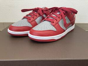 【春のシューズ祭】NIKE ナイキ DD1391-002 Dunk Low Medium US9.5㎝/27.5㎝ 中古品