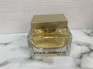 ◇ドルチェ＆ガッバーナ DOLCE＆GABBANA ザ・ワン オーデパルファム　75ｍｌ　スプレー