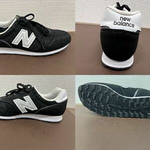 【春のシューズ祭】new balance ニューバランス 373 ブラック US8/26㎝ スニーカー 中古品の画像6