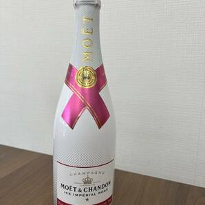 【未開栓】古酒 シャンパン MOET&CHANDON モエ・エ・シャンドン アイス アンペリアル ロゼ 750ml/12％の画像1