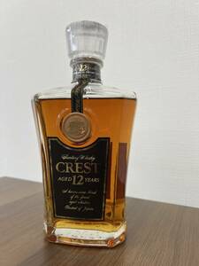 【未開栓】古酒 SUNTORY CREST サントリー クレスト 12年 700ml/43%