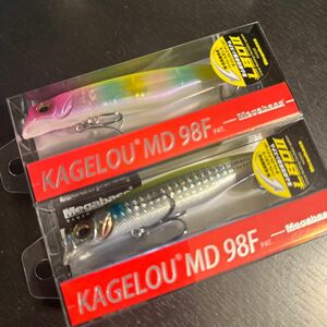 Megabass メガバス　カゲロウ MD 98F GGチャートボラ　PHゴーストキャンディ