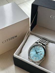  Citizen CITIZEN TSUYOSAtsuyosa коллекция NJ0151-88 Tiffany бирюзовый новый товар ( koma регулировка не осуществление )