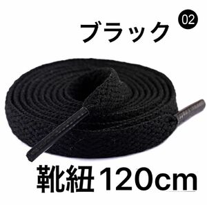 120 ローカットシューズ　靴紐　くつ紐　シューレース　平紐　スニーカー　バッシュ　くつひも　無地　シンプル　ハイカット 交換用