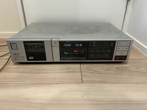 F206 AKAI アカイ　カセットデッキ GX-R66 通電確認済