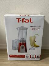 F234 未使用　T-fal ミキサー・フードプロセッサー ミニマルチ BL126GJP [ルビーレッド]_画像1