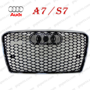  Audi A7 S7 4G серия - RS7 модель решётка передний бампер радиатор хромированный 2011~2015 4GCGWC 4GCEUL