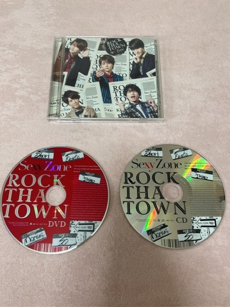 ☆美品☆SexyZone ROCKTHETOWN初回限定盤B CD+DVD メンバーカード付き