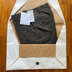 【セットアップ】新品未使用付属品完備 visvim 23ss DALTON SLACKS (W/L) スラックス パンツ スーツ ジャケット comoli auralee 取扱店購入の画像1