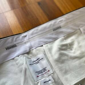 【セットアップ】新品未使用付属品完備 visvim 23ss DALTON SLACKS (W/L) スラックス パンツ スーツ ジャケット comoli auralee 取扱店購入の画像9