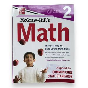 D-057【洋書・テキスト・問題集・算数】McGraw-Hill Math Grade 2/McGraw-Hill (著)