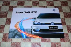 【メーカー配布終了】 Ж 未読! VW フォルクスワーゲン New Golf GTE '15/6 P30 メーカー直送! 美品! Ж