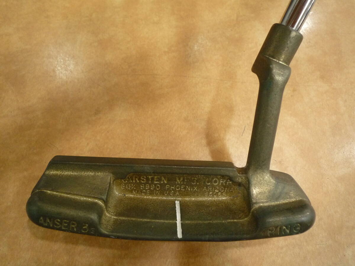 格安即決 希少な左用!PING・ピン・ANSER3・33インチ・中古です! パター パター